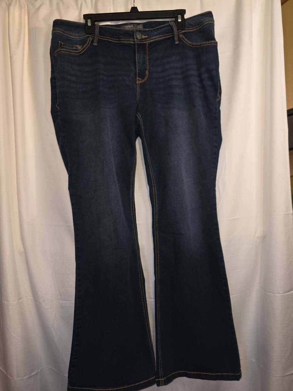 Torrid Luxe Slim Boot Super Stretch Dark Wash Jeans Size 16R